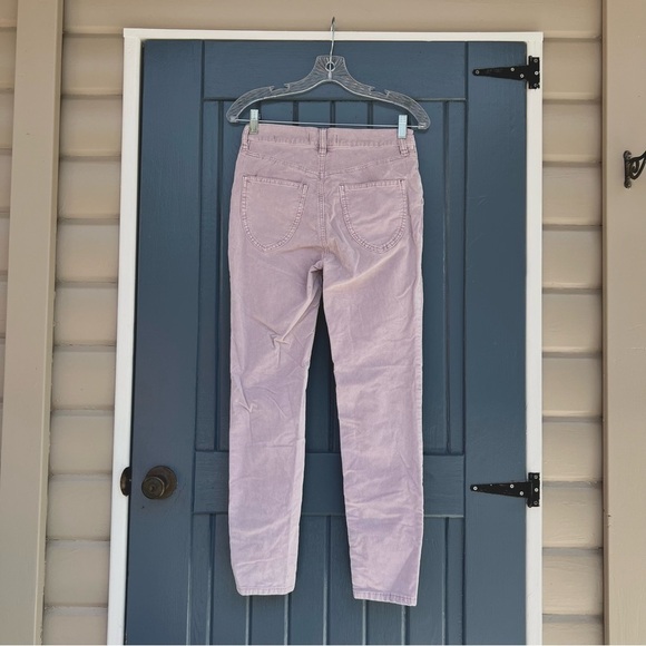 Free People Purple Corduroy Button Fly  Women Size 26 - Picture 3 of 8